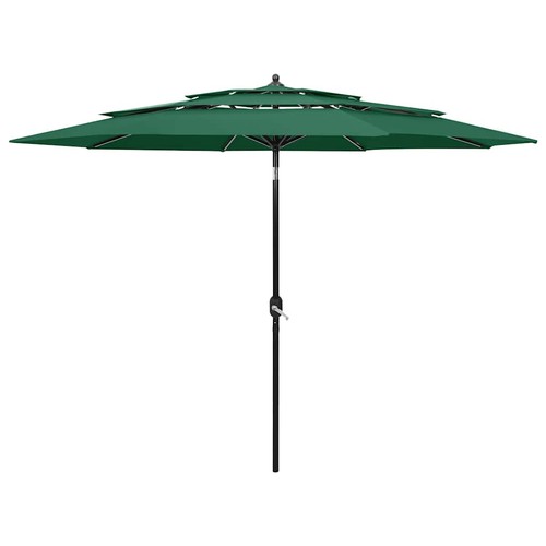 Parasol with aluminium - with, pole